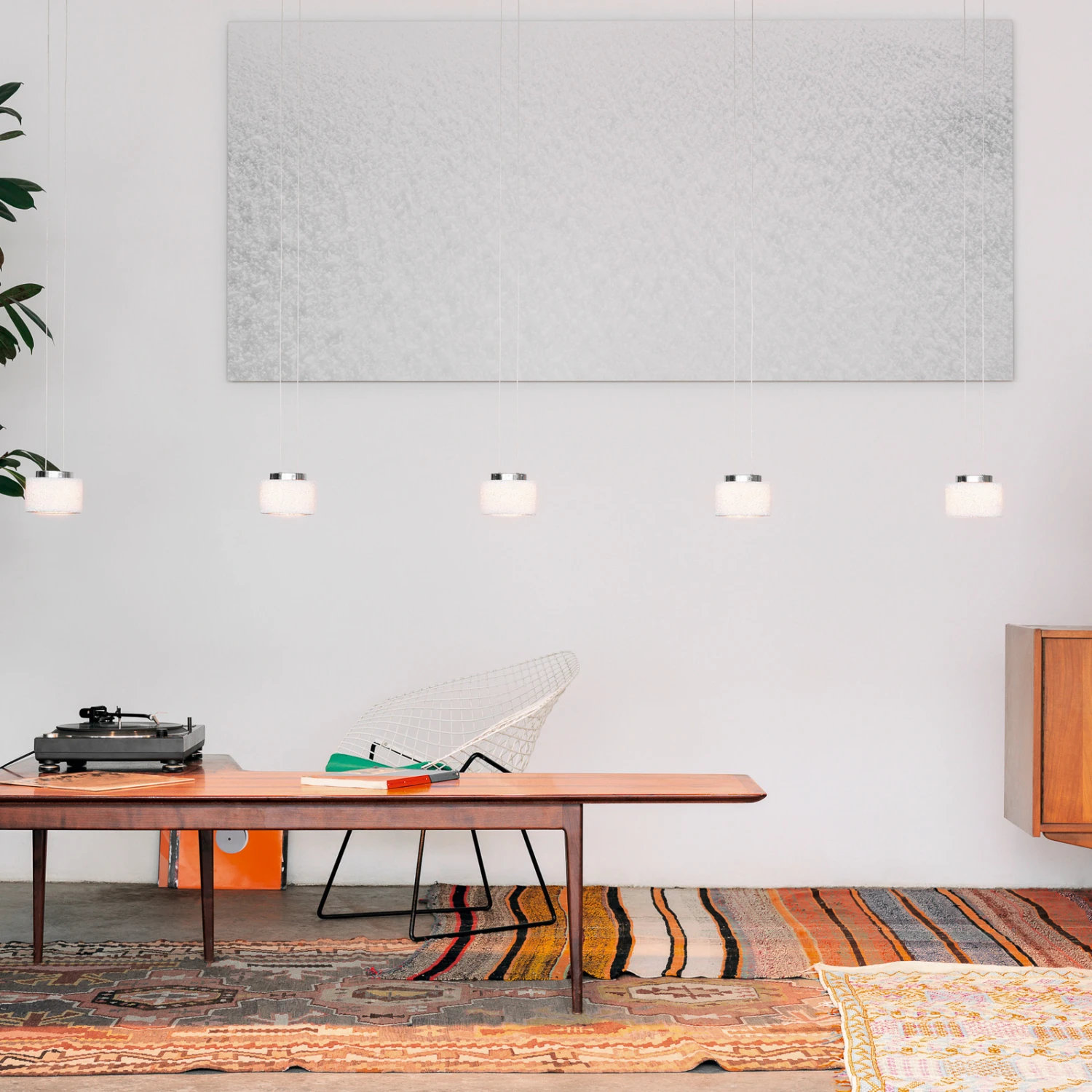 Serien.lighting Reef Pendellampe 1-flg. Gebürstet 3 Serien.lighting Reef Pendellampe 1-flg. Gebürstet – Bild 3