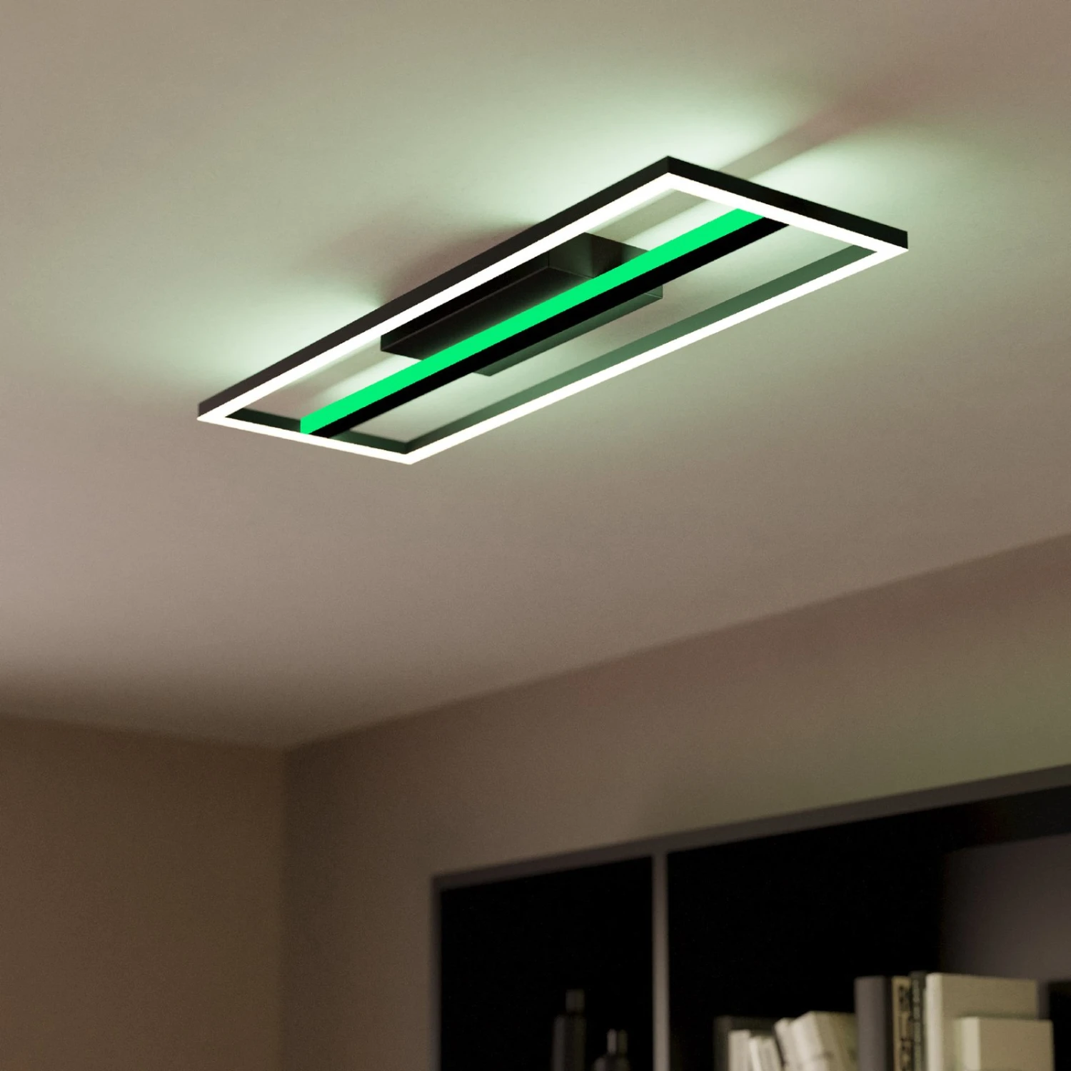 EGLO LED-Deckenlampe Calagrano-Z ZigBee RGB/CCT 64x22cm 6 EGLO LED-Deckenlampe Calagrano-Z ZigBee RGB/CCT 64x22cm – Bild 6