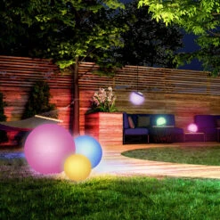 LED-Kugel Tint Pendula Solar, IP44, Weiß, CCT, RGB -Modegeschäft Für Heimbeleuchtung 10002251 6