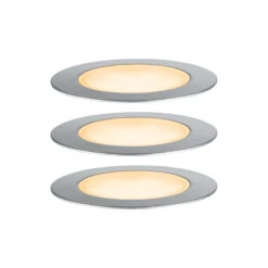 Paulmann Plug & Shine LED-Einbauleuchte 2W 3er-Set