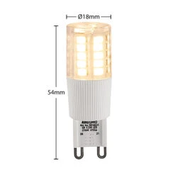 Arcchio LED-Stiftsockellampe G9 4,5W 2.700K 3er 13 Arcchio LED-Stiftsockellampe G9 4,5W 2.700K 3er -Modegeschäft Für Heimbeleuchtung 10011058 4