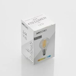 LED-Filamentlampe E14 4W 2700K Tropfen Dimmbar 5er -Modegeschäft Für Heimbeleuchtung 10011809 8