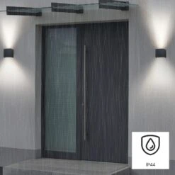 Hama WLAN LED-Wandlampe, App-Steuerung CCT Schwarz -Modegeschäft Für Heimbeleuchtung 10011872 4