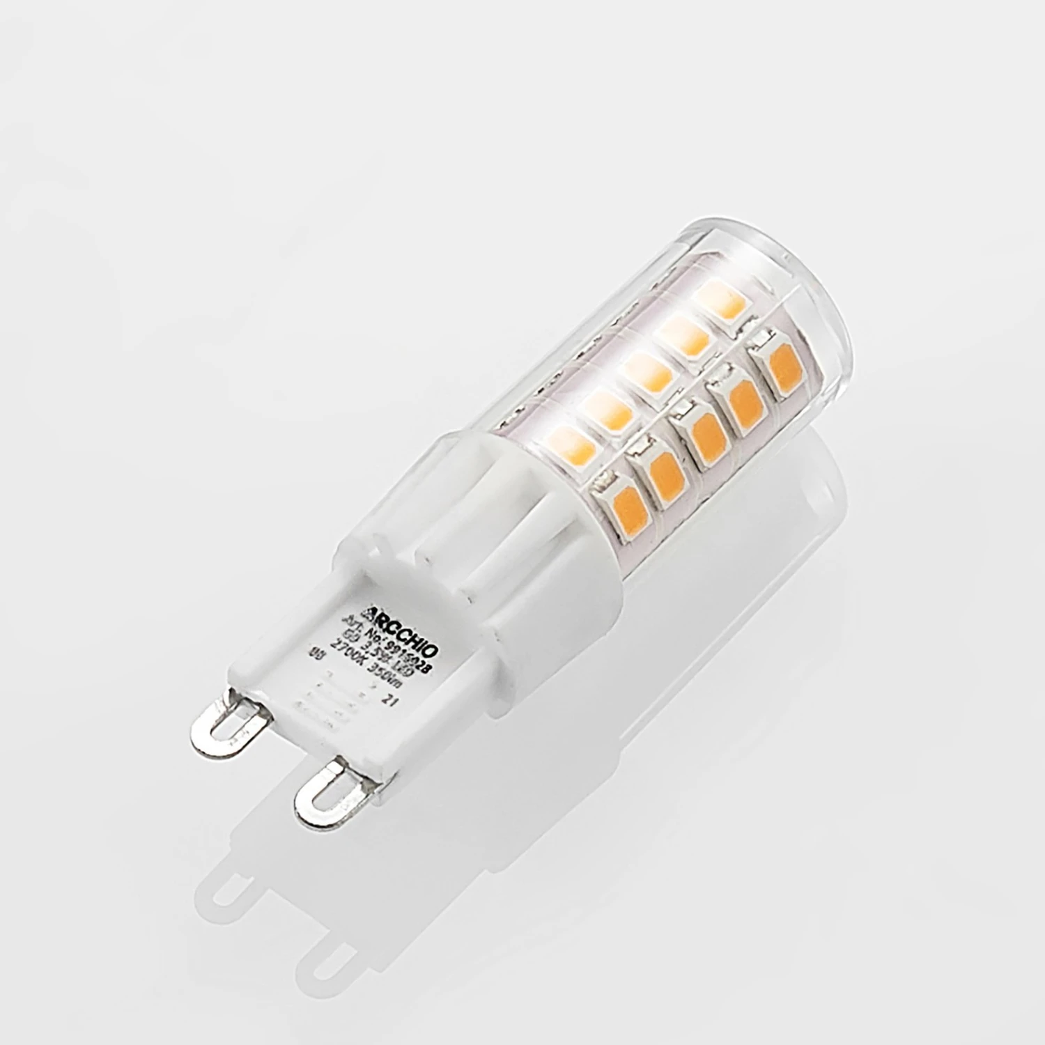 Arcchio LED-Stiftsockellampe G9 3,5W 827 2er-Set 5 Arcchio LED-Stiftsockellampe G9 3,5W 827 2er-Set – Bild 5