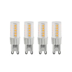Arcchio LED-Stiftsockellampe G9 3,5W 830 4er-Set