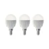 LED-Tropfenlampe E14 4,9W 830 470 Lumen 3er-Set