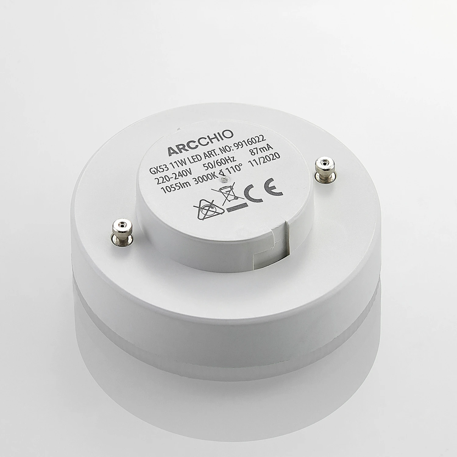 Arcchio LED-Lampe GX53 10W 3.000K 3er-Set 7 Arcchio LED-Lampe GX53 10W 3.000K 3er-Set – Bild 7