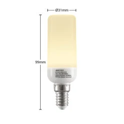 Arcchio LED-Röhrenlampe E14 4,5W 3.000K 3er-Set -Modegeschäft Für Heimbeleuchtung 10012180 2