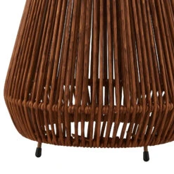 Lindby Amaria LED-Solar-Leuchte Rattan Dunkel 13 Lindby Amaria LED-Solar-Leuchte Rattan Dunkel -Modegeschäft Für Heimbeleuchtung 10012759 5
