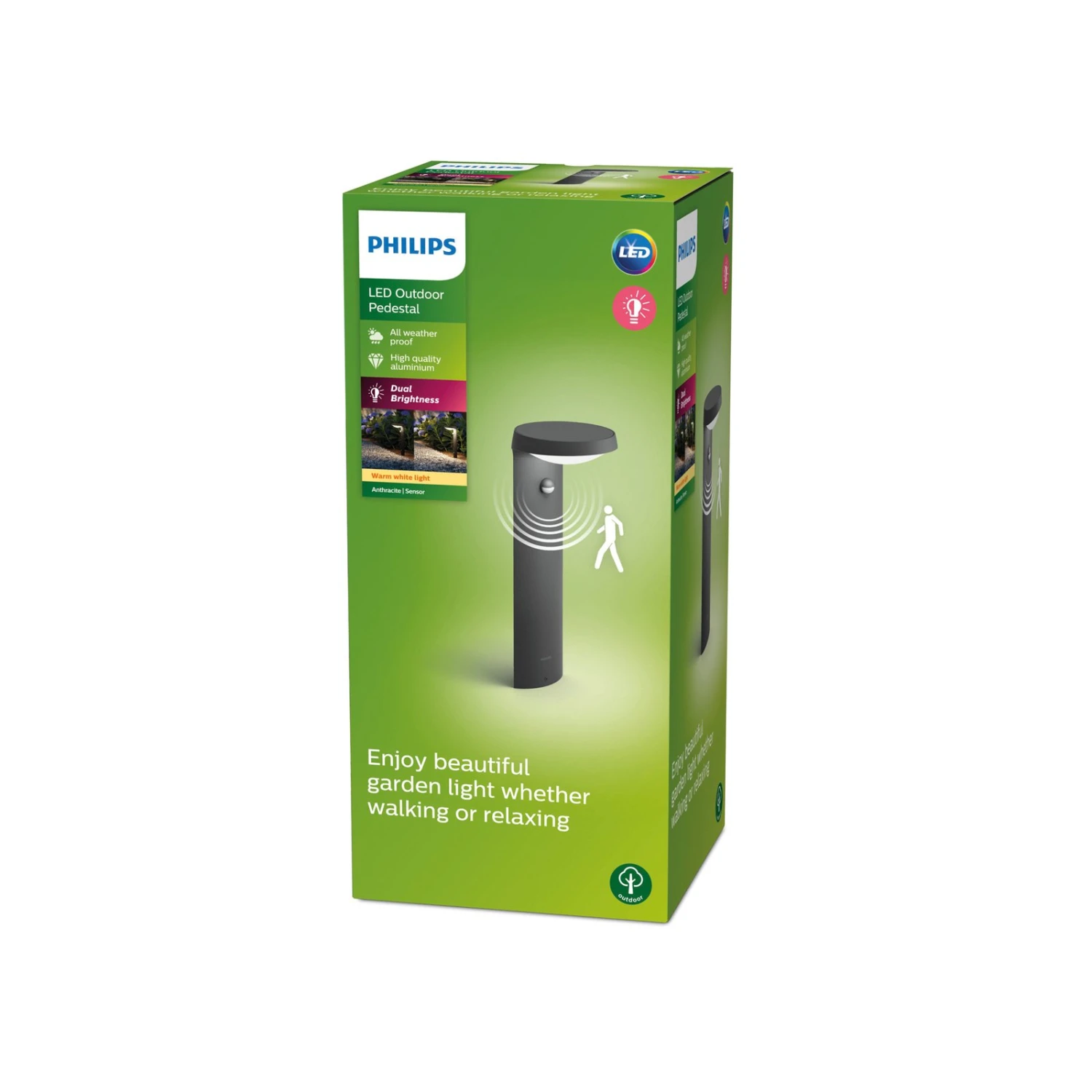 Philips Tyla LED-Sockelleuchte, Bewegungssensor 6 Philips Tyla LED-Sockelleuchte, Bewegungssensor – Bild 6