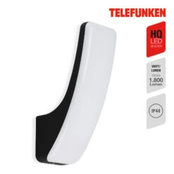 LED-Außenwandleuchte Gent 1.800lm 4.000K Schwarz 11 LED-Außenwandleuchte Gent 1.800lm 4.000K Schwarz -Modegeschäft Für Heimbeleuchtung 10013732 5