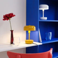 Dyberg Larsen Haipot Tischleuchte, IP20, Curry -Modegeschäft Für Heimbeleuchtung 10014408 3