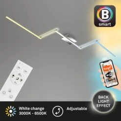 LED-Deckenleuchte B Smart, Dimmbar CCT, 227 X 12cm -Modegeschäft Für Heimbeleuchtung 10014536 3