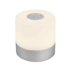 LED-Tischleuchte 74610 Akku, 2.700 K, Chrom Matt