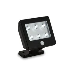 LED-Außenstrahler Kollig Mit Sensor, IP54, Schwarz
