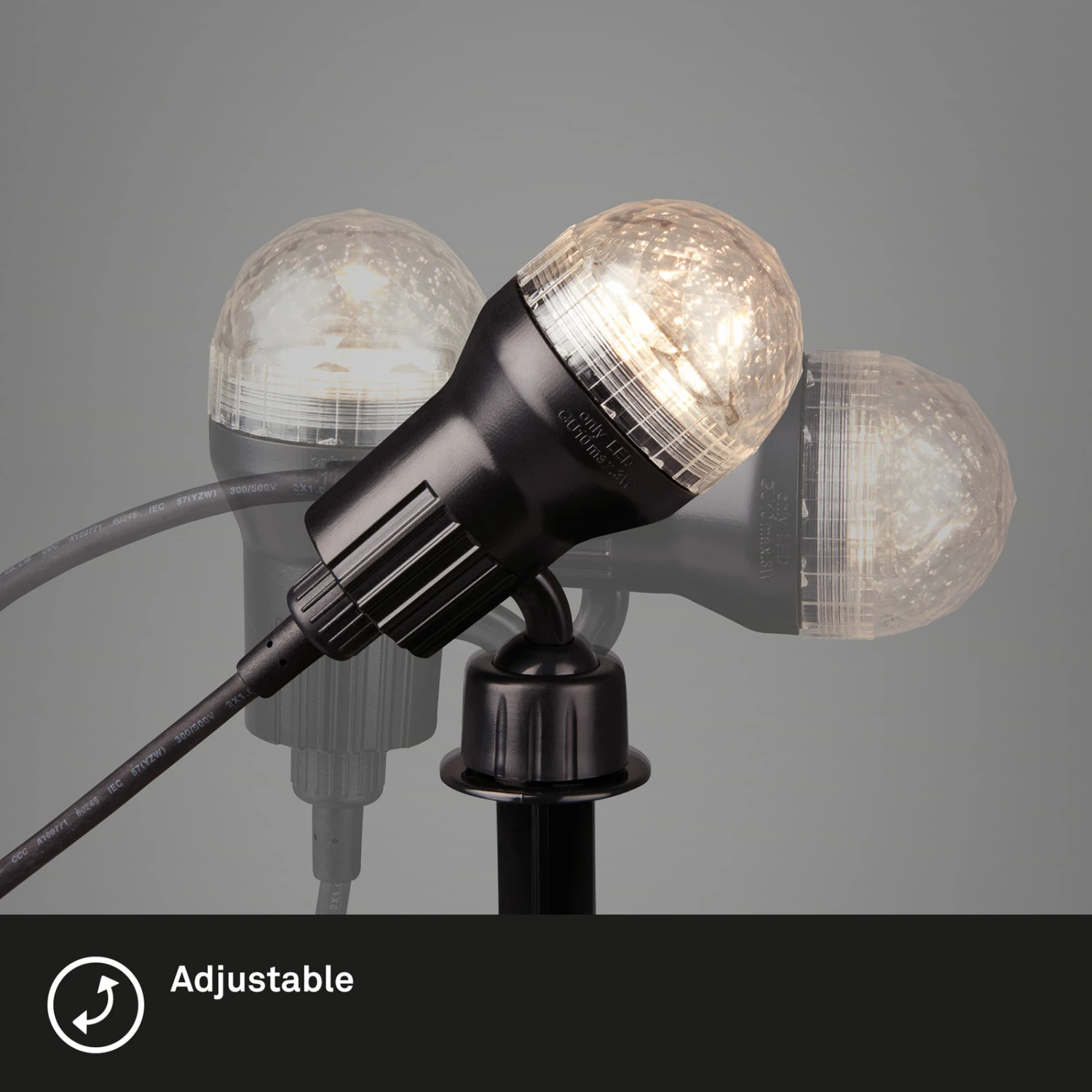 LED-Erdspießstrahler Terra Mit Perleffekt, IP44 6 LED-Erdspießstrahler Terra Mit Perleffekt, IP44 – Bild 6