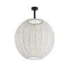 Bover Nans Sphere PF/80 LED-Außendeckenlampe Beige