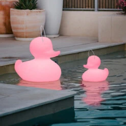 LED-Designleuchte DUCK-DUCK S Für Außen In Pink -Modegeschäft Für Heimbeleuchtung 10016418 2