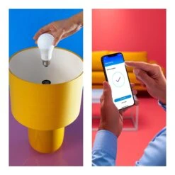 WiZ A60 LED-Lampe Matt WiFi E27 8,5W RGBW 2er -Modegeschäft Für Heimbeleuchtung 10018017 2