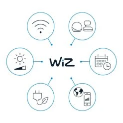 WiZ A60 LED-Lampe Matt WiFi E27 8,5W RGBW 2er -Modegeschäft Für Heimbeleuchtung 10018017 3