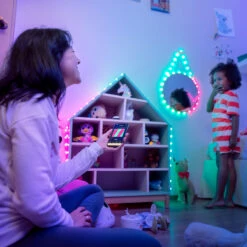 Twinkly Candies, 100 Kerzen, Smart, Kabel Klar, 6m -Modegeschäft Für Heimbeleuchtung 10018761 3