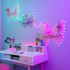 Twinkly Candies Herzen Bluetooth WLAN RGB Klar 6m -Modegeschäft Für Heimbeleuchtung 10018785 5