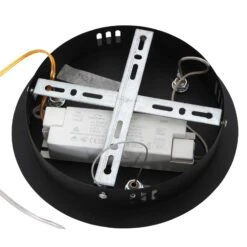 LED-Hängeleuchte Ringlux Ø 60cm 2-flammig Schwarz -Modegeschäft Für Heimbeleuchtung 10019341 5