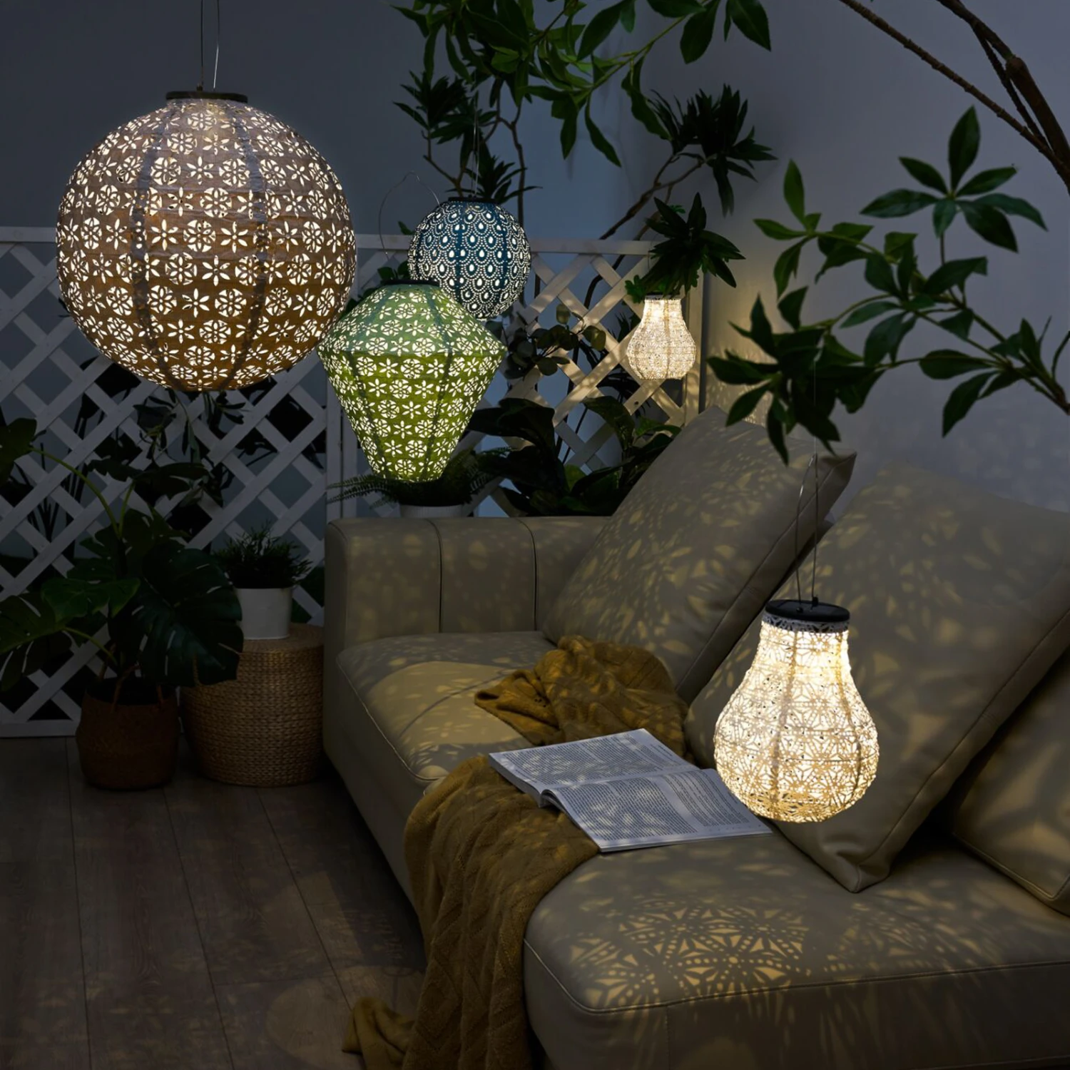 Pauleen Sunshine Flower LED-Solar-Dekoleuchte Grün 3 Pauleen Sunshine Flower LED-Solar-Dekoleuchte Grün – Bild 3