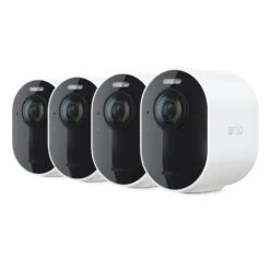 Arlo Ultra 2 Sicherheitssystem, 4 Kameras, Weiß