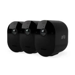 Arlo Pro 4 Sicherheitssystem Mit 3 Kameras Schwarz -Modegeschäft Für Heimbeleuchtung 1080054 4