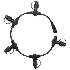 Erweiterungskabel Ring M. 5 Anschlüssen, System 24 6 Erweiterungskabel Ring M. 5 Anschlüssen, System 24 -Modegeschäft Für Heimbeleuchtung 1522150 2