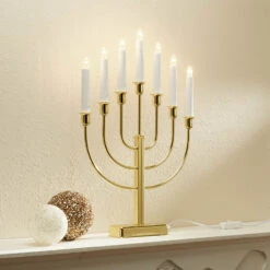 Kristina - Kerzenleuchter Messing 7-flg. -Modegeschäft Für Heimbeleuchtung 1522578 4