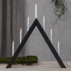 Kerzenleuchter Arrow, Spitz, 7flammig, Weiß 11 Kerzenleuchter Arrow, Spitz, 7flammig, Weiß -Modegeschäft Für Heimbeleuchtung 1523721 2