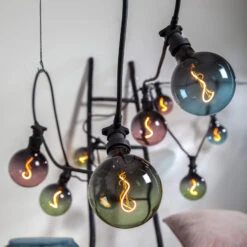 LED-Globe G125 E27 4W 2.000K Schwarz/pink Dimmbar 15 LED-Globe G125 E27 4W 2.000K Schwarz/pink Dimmbar -Modegeschäft Für Heimbeleuchtung 1527022 6