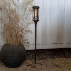 LED-Solar-Wegeleuchte Folke In 3 Höhen Montierbar