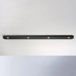 Bopp Close LED-Deckenleuchte Vierflammig, Schwarz