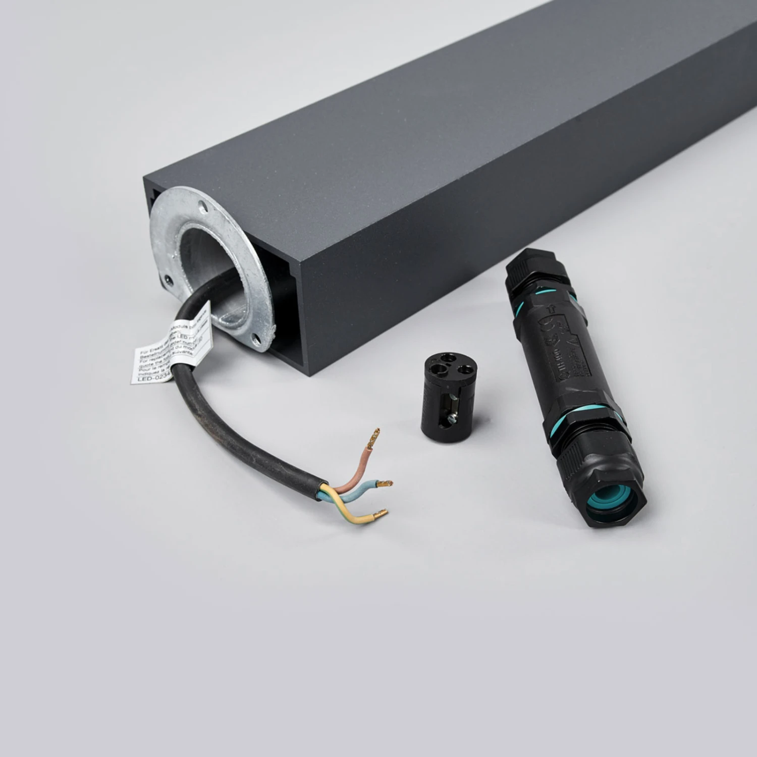 BEGA 77237K3 Wegelampe Eckig Grafit 3.000K Unten 7 BEGA 77237K3 Wegelampe Eckig Grafit 3.000K Unten – Bild 7