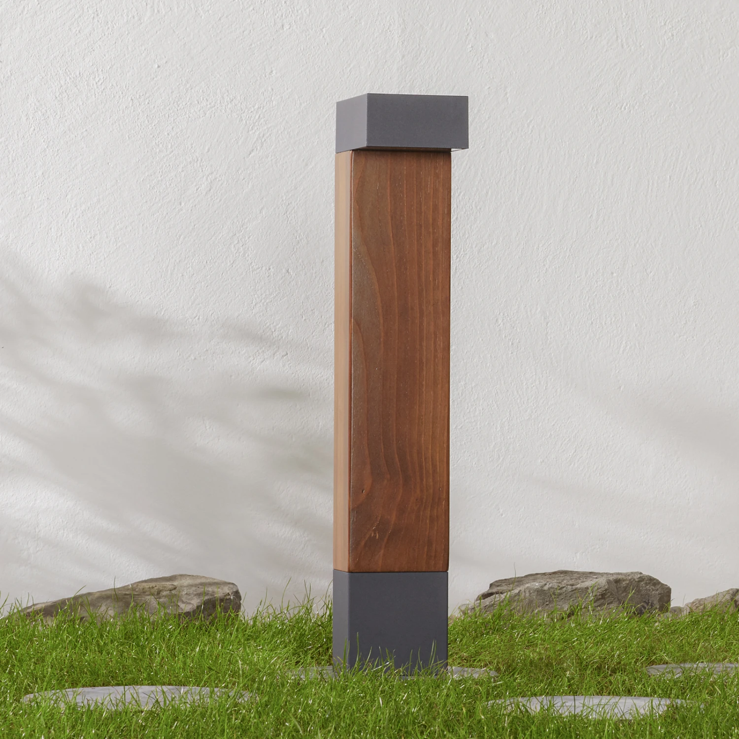 BEGA 84498 LED-Wegeleuchte, Grafit, Eckiger Kopf 2 BEGA 84498 LED-Wegeleuchte, Grafit, Eckiger Kopf – Bild 2