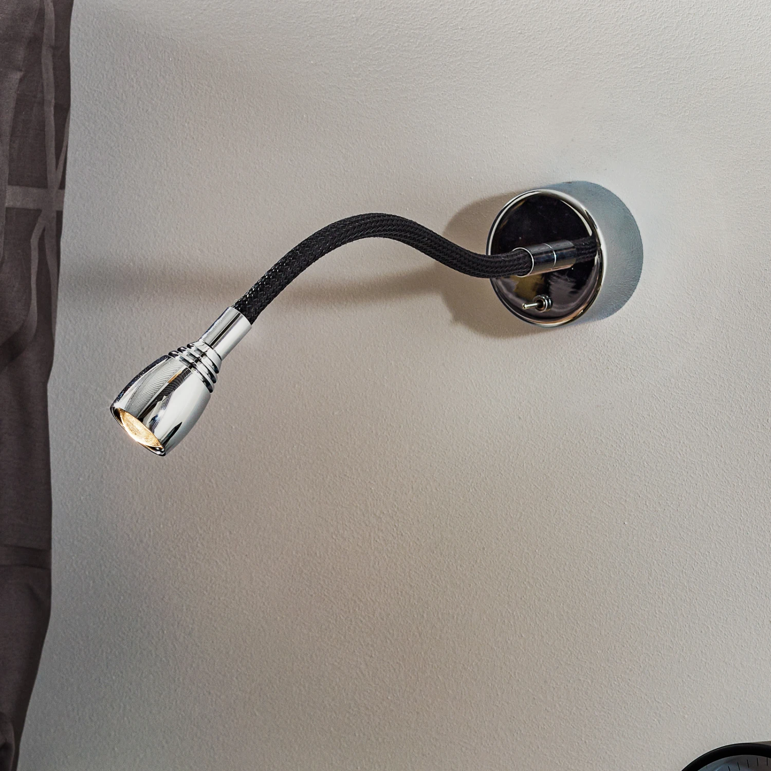 Baulmann 64.361 LED-Wandlampe Flexarm Schwarz 1 Baulmann 64.361 LED-Wandlampe Flexarm Schwarz