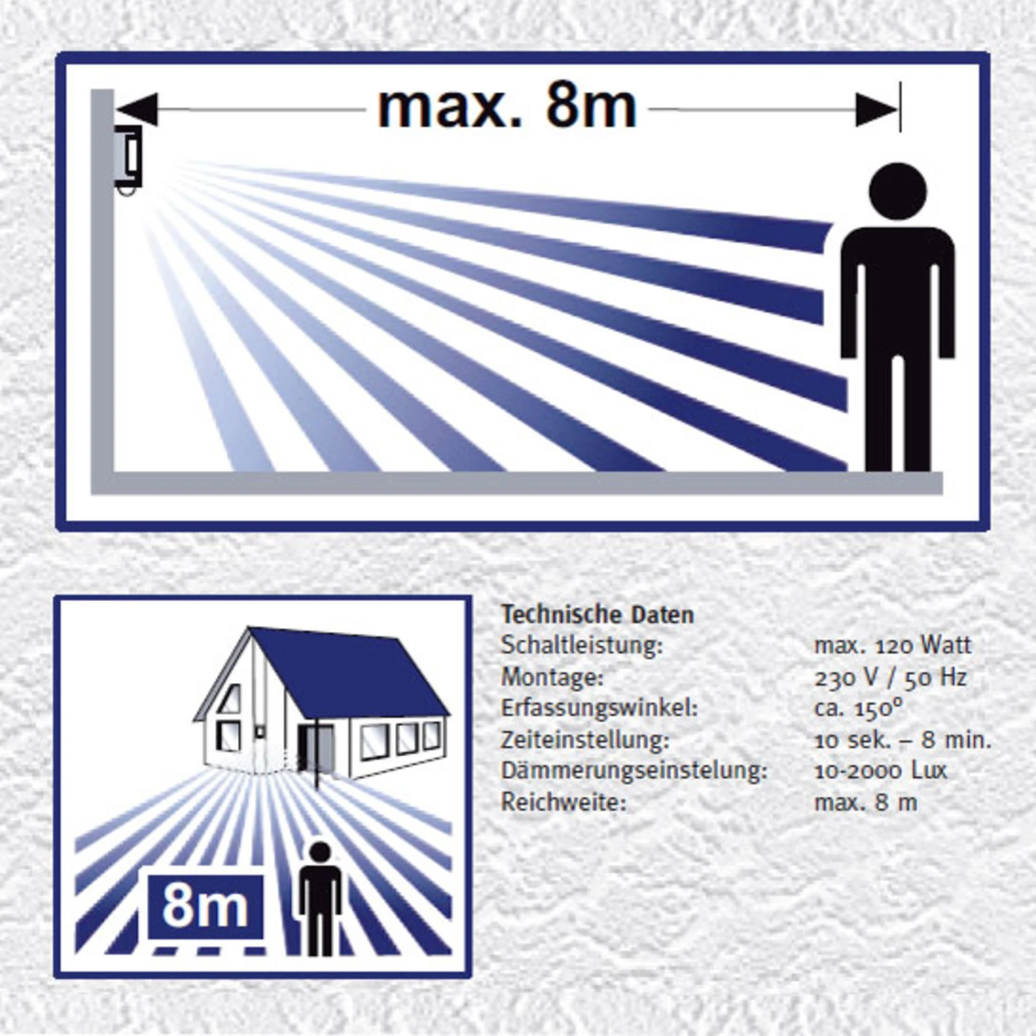 Außenwandleuchte Lija Aus Edelstahl Mit Sensor 3 Außenwandleuchte Lija Aus Edelstahl Mit Sensor – Bild 3