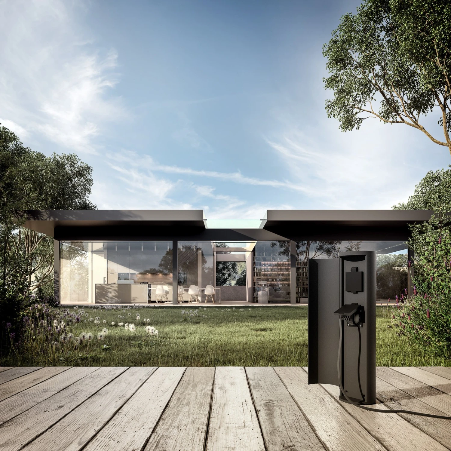 Steckdosensäule CMD 9016 Für Den Außenbereich 2 Steckdosensäule CMD 9016 Für Den Außenbereich – Bild 2