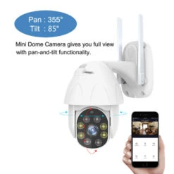 Denver IOC-221 WLAN-Außenkamera, Farb-Nachtsicht -Modegeschäft Für Heimbeleuchtung 2622026 3