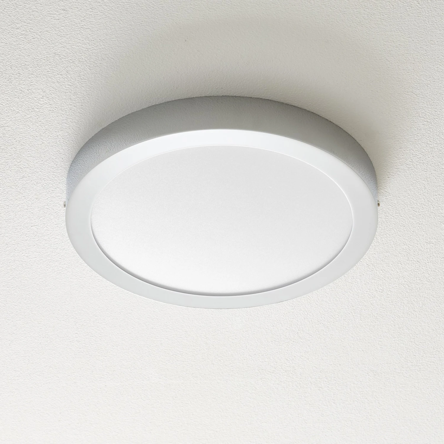 EGLO Connect Fueva-C Deckenlampe Rund 30 Cm Chrom 2 EGLO Connect Fueva-C Deckenlampe Rund 30 Cm Chrom – Bild 2