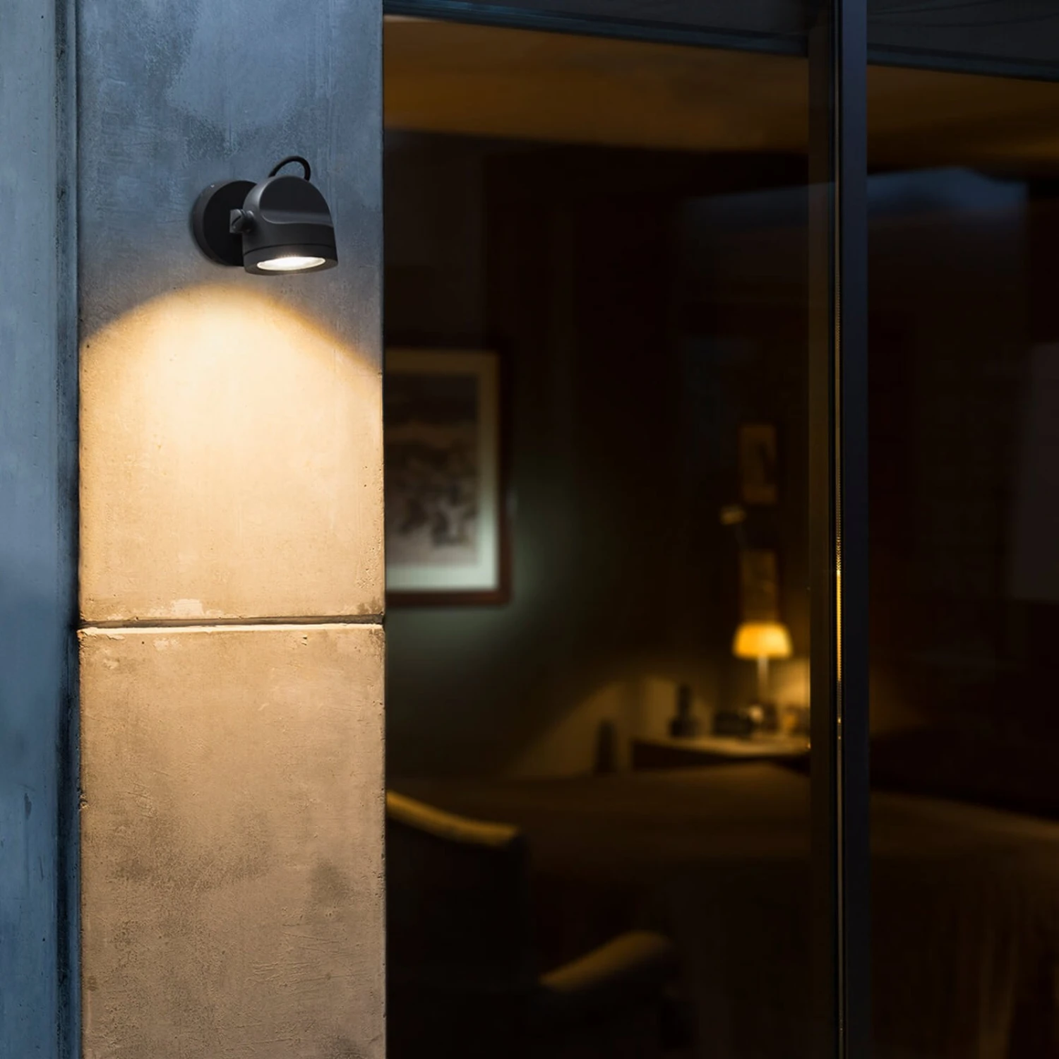 Alfa - Neigbarer LED-Außenwandstrahler, IP65 2 Alfa - Neigbarer LED-Außenwandstrahler, IP65 – Bild 2