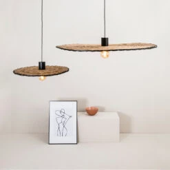 Hängeleuchte Costas, Rattanschirm Neigbar, Ø 100cm -Modegeschäft Für Heimbeleuchtung 3505553 8