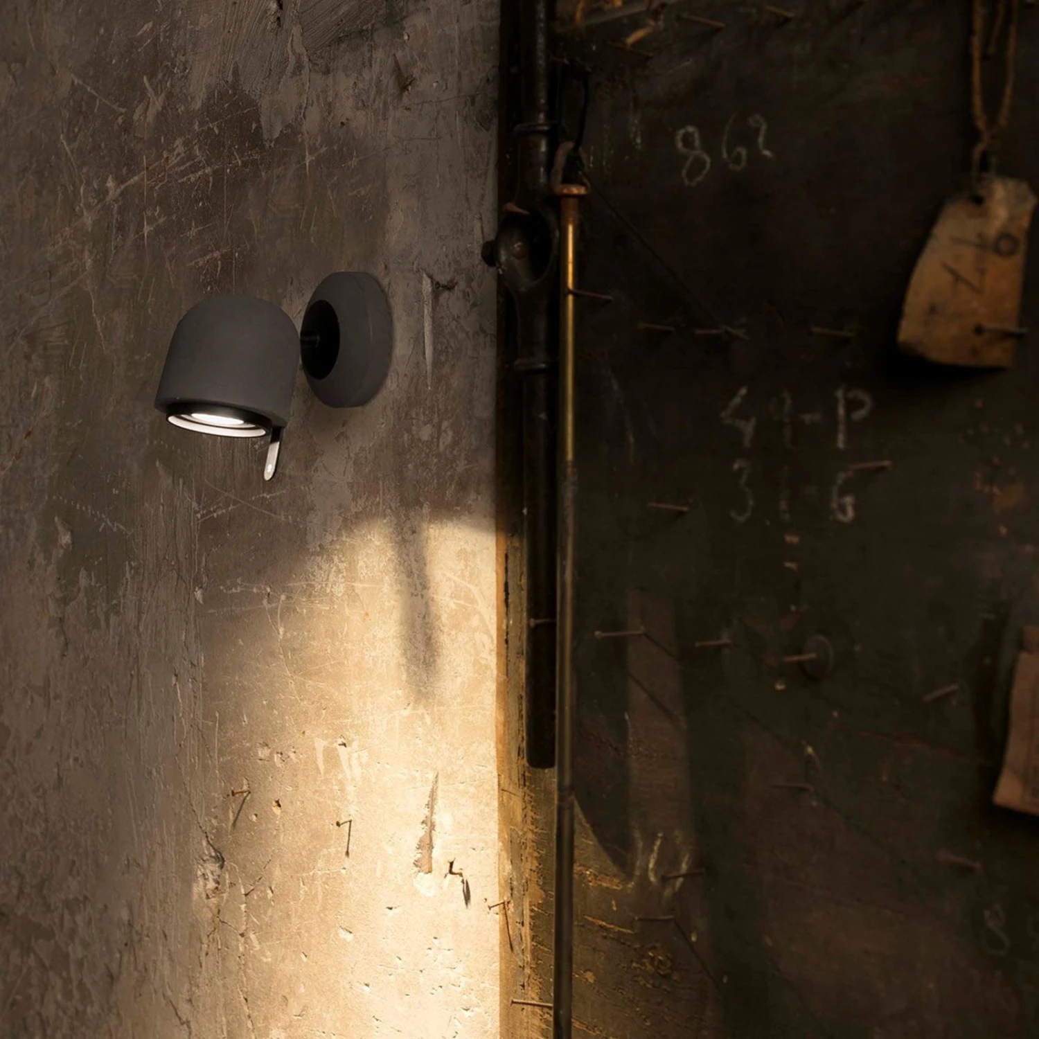 Moderner Beton-Wandspot Stone - Variabel 2 Moderner Beton-Wandspot Stone - Variabel – Bild 2