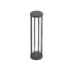 FLOS In Vitro Bollard 2, 2.700 K, 60 Cm, Anthrazit