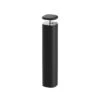 FLOS Pointbreak Bollard 2, 2.700K Schwarz 60cm