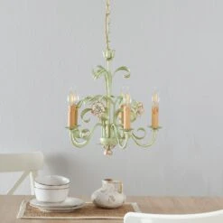 Kronleuchter Tulipe Im Florentiner Stil, 5-flg. 9 Kronleuchter Tulipe Im Florentiner Stil, 5-flg. -Modegeschäft Für Heimbeleuchtung 3532188 2