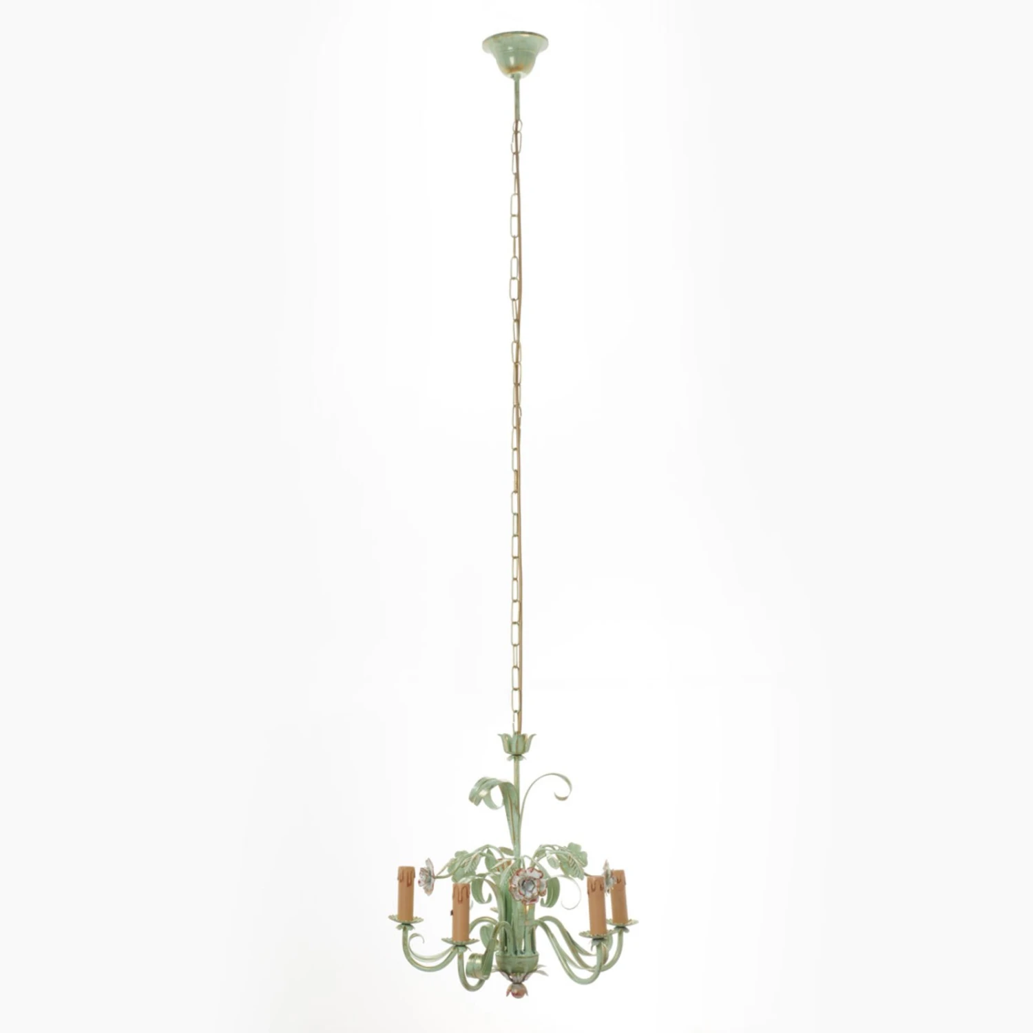 Kronleuchter Tulipe Im Florentiner Stil, 5-flg. 4 Kronleuchter Tulipe Im Florentiner Stil, 5-flg. – Bild 4